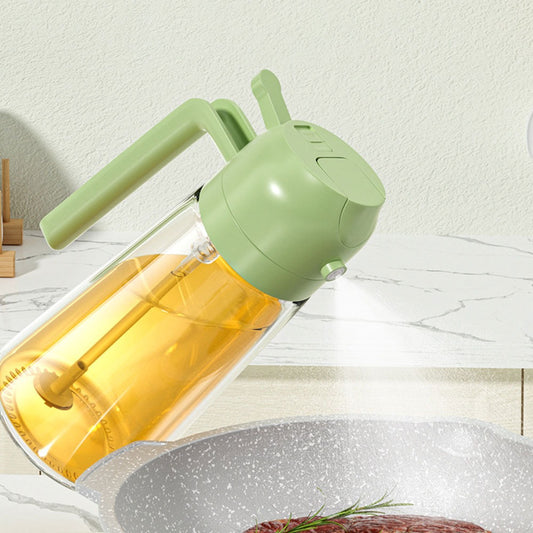 2-in-1 Oil Sprayer Bottle – Smart Kitchen Essential for Cooking & BBQ | 400 ML